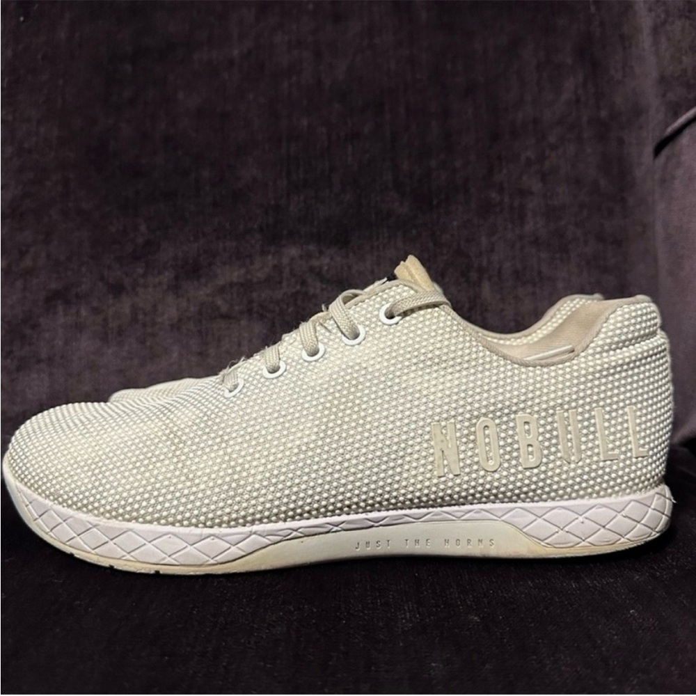 NOBULL Superfabric Men's Cream Sneakers Men’s 9/Women’s 10.5